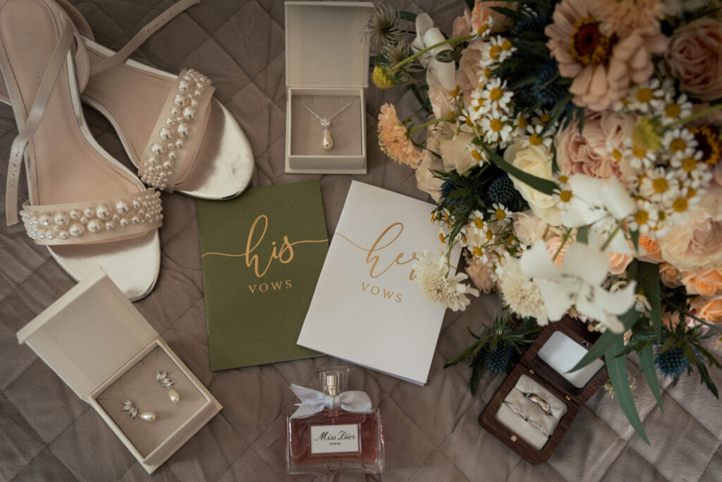 Wedding details for a fun personalised wedding